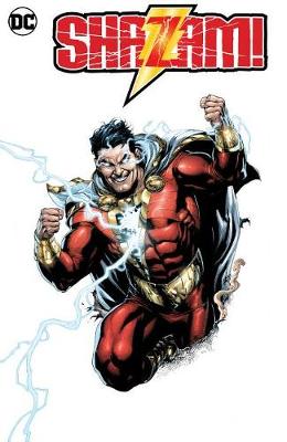 Book cover for Shazam by Geoff Johns and Gary Frank Deluxe Edition