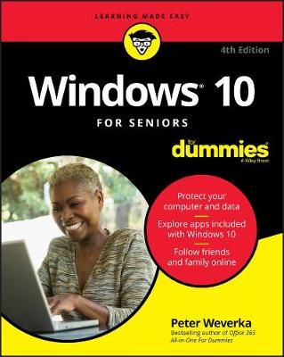 Book cover for Windows 10 For Seniors For Dummies