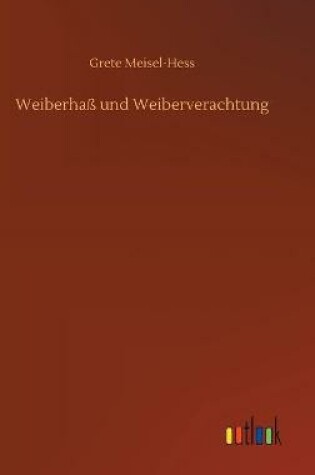 Cover of Weiberhaß und Weiberverachtung