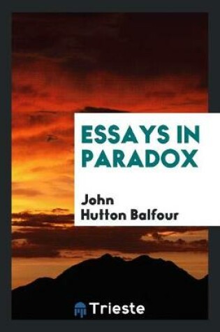 Cover of Essays in Paradox
