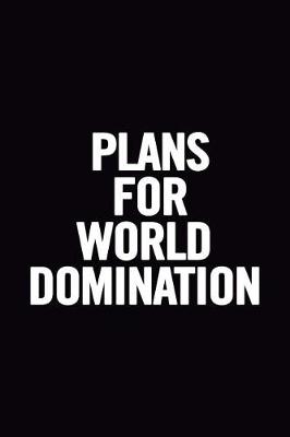 Book cover for Plans for World Domination