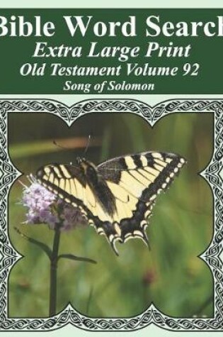 Cover of Bible Word Search Extra Large Print Old Testament Volume 92