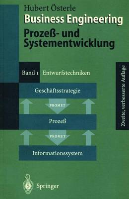 Book cover for Business Engineering. Prozeß- und Systementwicklung