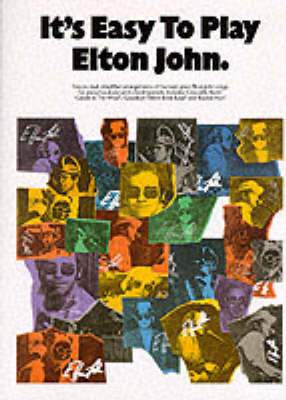 Book cover for It's Easy To Play Elton John