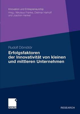 Cover of Erfolgsfaktoren der Innovativität von kleinen und mittleren Unternehmen