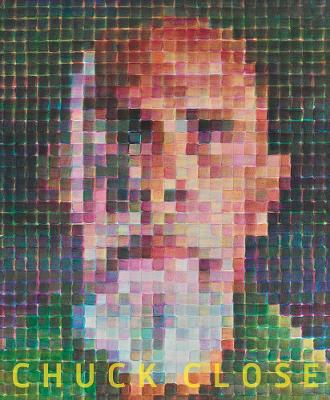 Book cover for Chuck Close: Red, Yellow, and Blue