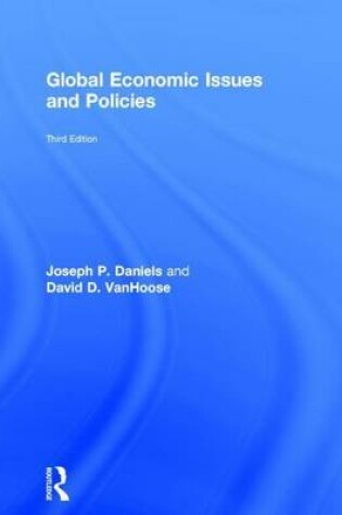 Cover of Global Economic Issues and Policies