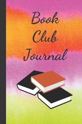 Book cover for Book Club Journal