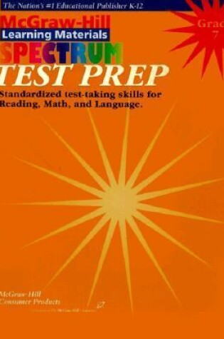 Cover of Test Prep Grade 7