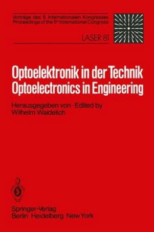 Cover of Optoelektronik in Der Technik / Optoelectronics in Engineering