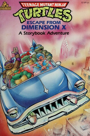 Cover of Tmnt Escape from Dimension X-H