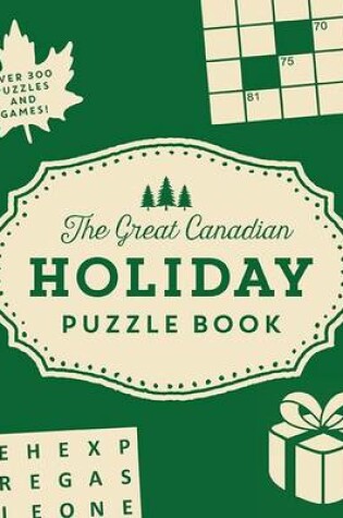 Cover of The Great Canadian Holiday Puzzle Book