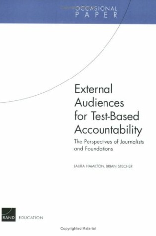 Cover of External Audiences for Test-Based Accountability