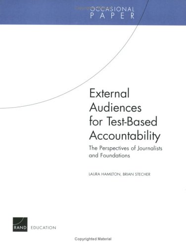 Book cover for External Audiences for Test-Based Accountability