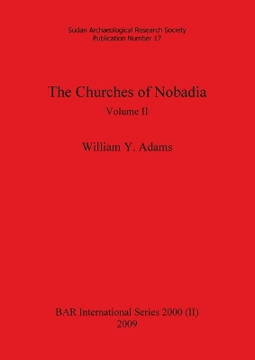 Book cover for The Churches of Nobadia, Volume II