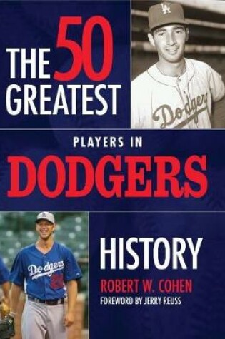 Cover of 50 Greatest Players in Dodgers History