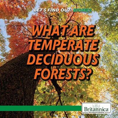 Book cover for What Are Temperate Deciduous Forests?