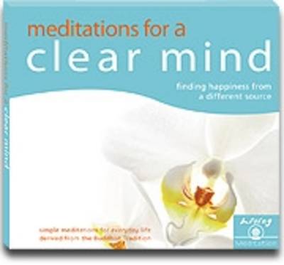 Book cover for Meditations for a Clear Mind (Audio)