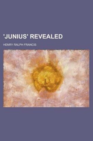 Cover of 'Junius' Revealed