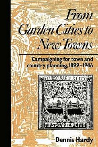 Cover of From Garden Cities to New Towns