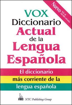 Cover of Vox Diccionario Actual De La Lengua Española