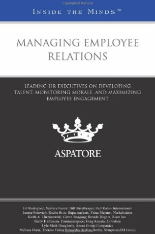 Cover of Managing Employee Relations