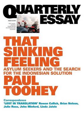 Book cover for Quarterly Essay 53 That Sinking Feeling