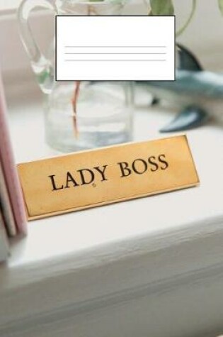 Cover of Lady Boss Blank Paper Book - Girls Rule the World