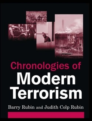 Book cover for Chronologies of Modern Terrorism