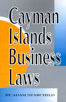 Book cover for Cayman Islands Business Laws