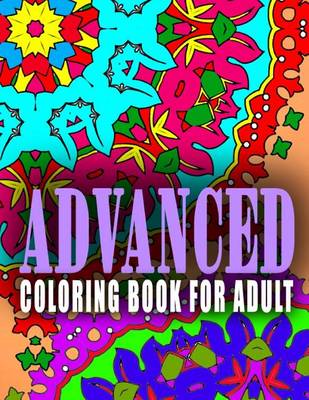 Book cover for ADVANCED COLORING BOOK FOR ADULT - Vol.8