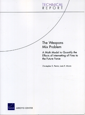 Book cover for The Weapons Mix Problem