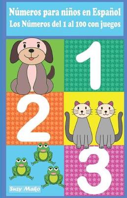 Book cover for 123 Números para niños en Español