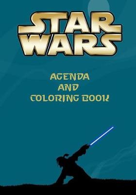 Book cover for Star Wars Agenda and Coloring Book