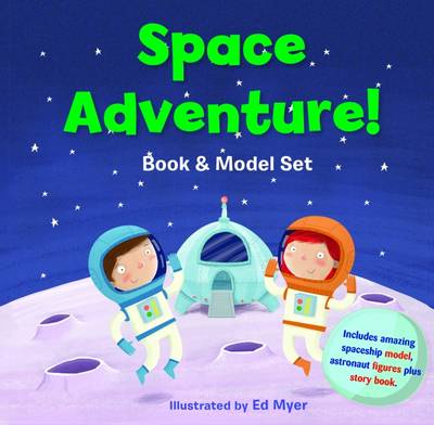 Book cover for Space Adventure! Book and Model Set