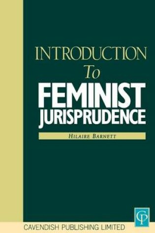 Cover of Introduction to Feminist Jurisprudence
