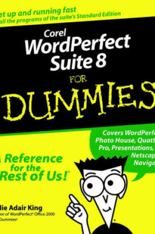Cover of WordPerfect Suite 8 For Dummies