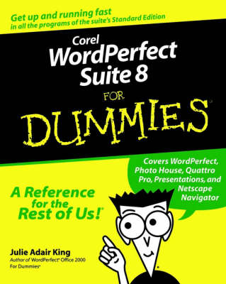 Book cover for WordPerfect Suite 8 For Dummies