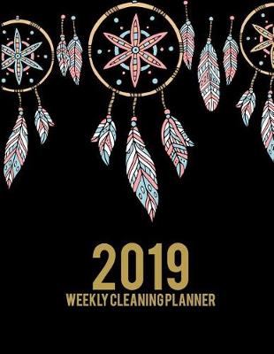 Book cover for 2019 Weekly Cleaning Planner