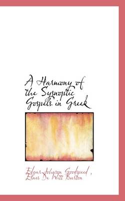 Book cover for A Harmony of the Sysnoptic Gospels in Greek