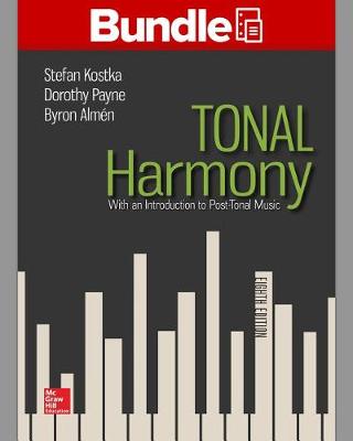 Book cover for Gen Combo Looseleaf Tonal Harmony; Workbook Tonal Harmony