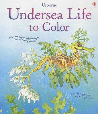 Book cover for Undersea Life to Color