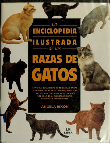 Book cover for Razas de Gatos - Enciclopedia Ilustrada