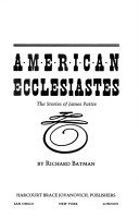 Book cover for American Ecclesiastes