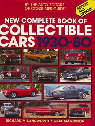 Book cover for New Complete Book of Collectable Cars 1930-80