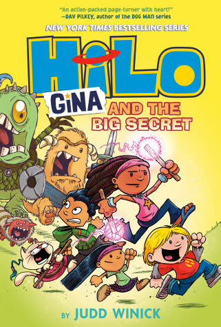 Book cover for Gina and the Big Secret