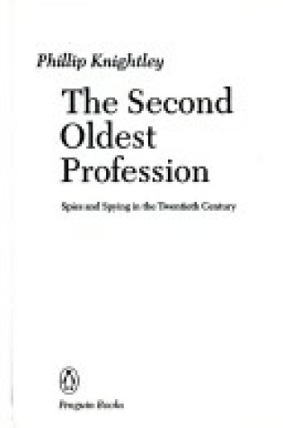 Cover of The Second Oldest Profession