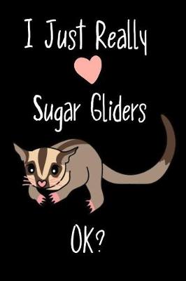 Book cover for I Just Really Love Sugar Gliders OK?