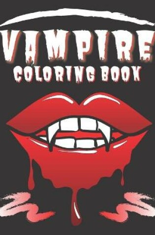 Cover of Vampire Coloring Book