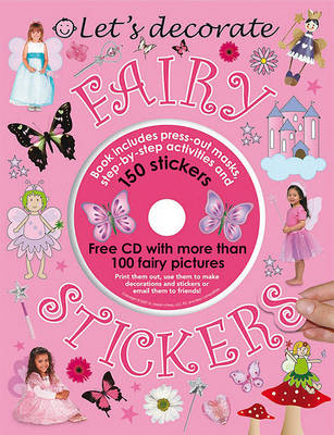 Book cover for Let's Decorate Fairy Stickers